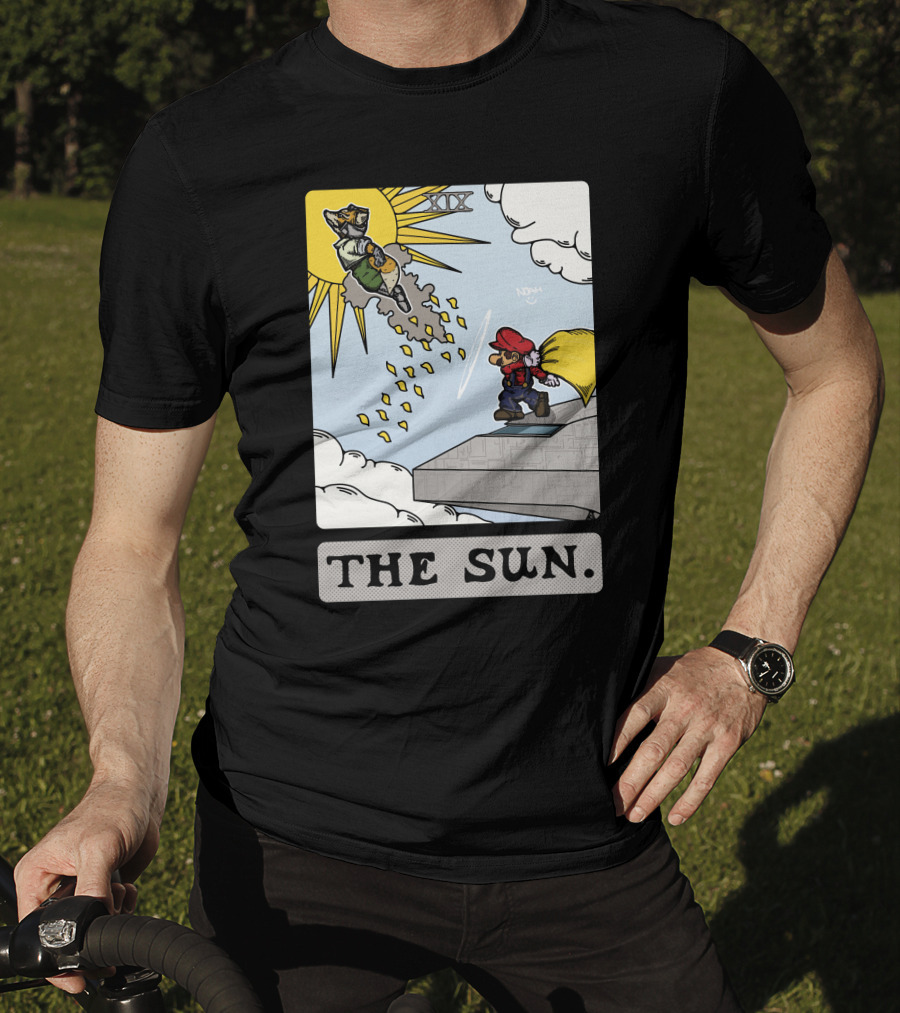 Noah The Sun XIX Tarot Mario T-Shirt