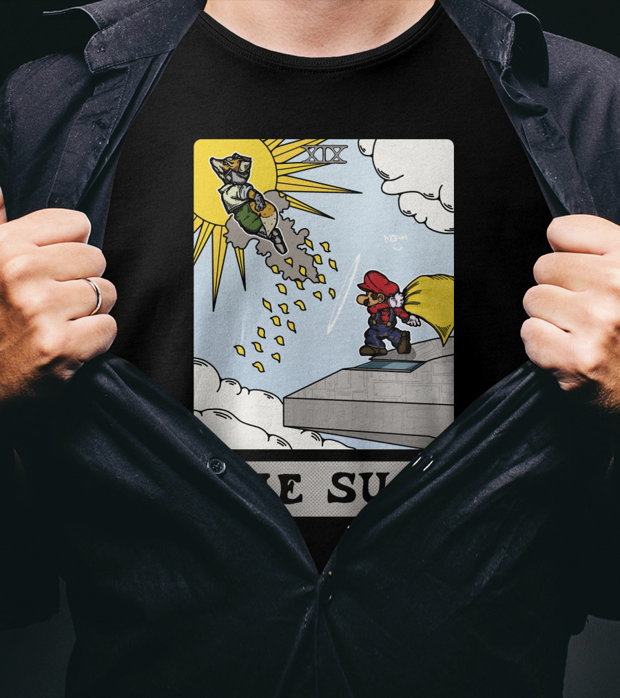 Noah The Sun XIX Tarot Mario T-Shirt