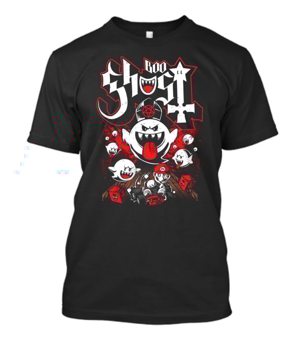 Ghost Boo Mario Kart Adventure With Papa Ghosts T-Shirt