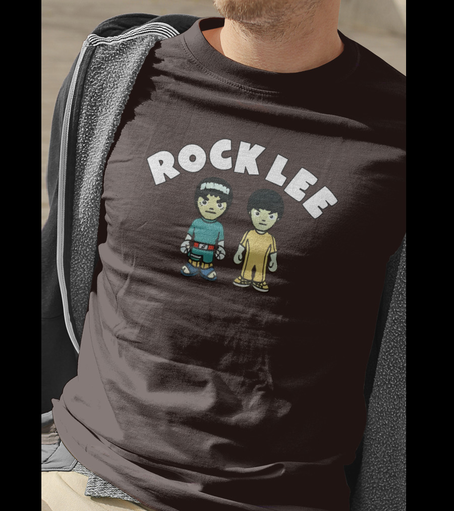 Rock Lee Chenille Martial Arts Duo T-Shirt