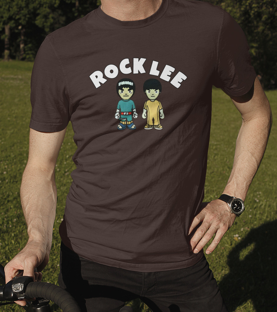 Rock Lee Chenille Martial Arts Duo T-Shirt