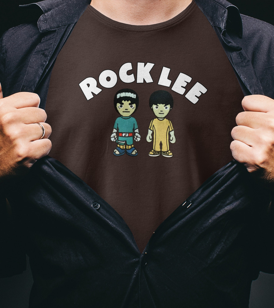 Rock Lee Chenille Martial Arts Duo T-Shirt