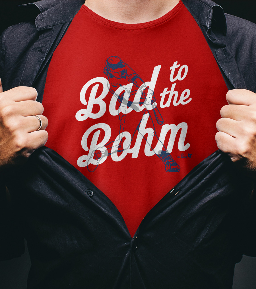 Bad To The Bohm Baseball Swing Visualization T-Shirt