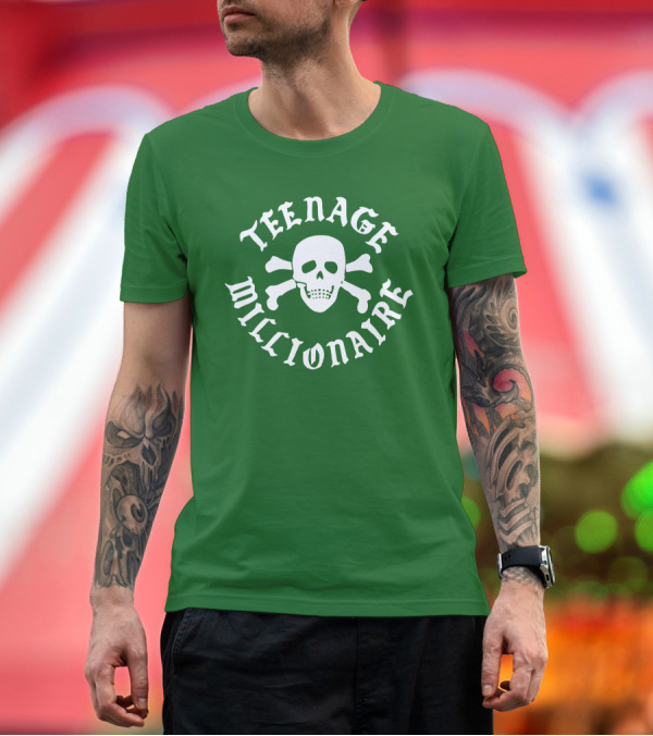 Premium T-Shirt: Teenage Millionaire Skull and Crossbones Classic T-Shirt Teenage Millionaire Skull and Crossbones Classic T-Shirt