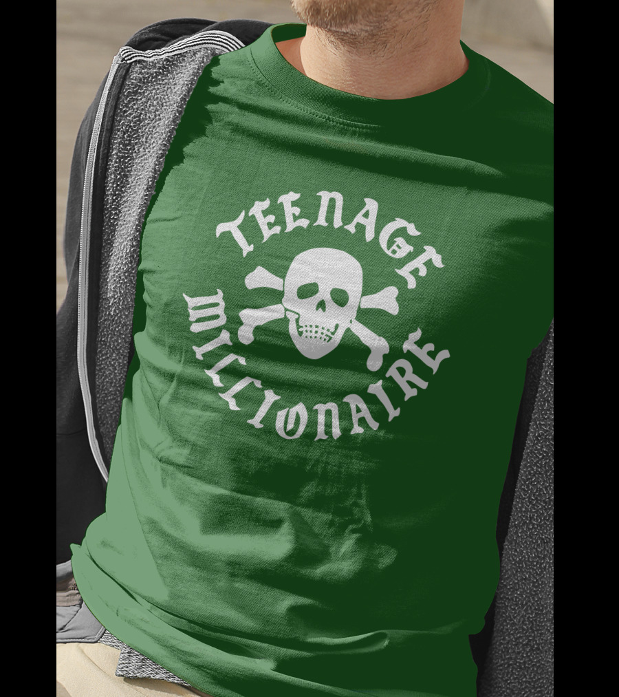 Teenage Millionaire Skull And Crossbones Classic T-Shirt
