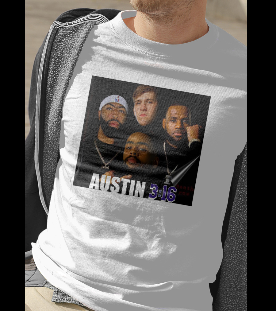 Lakers Basketball Austin 3 16 Players T-Shirt