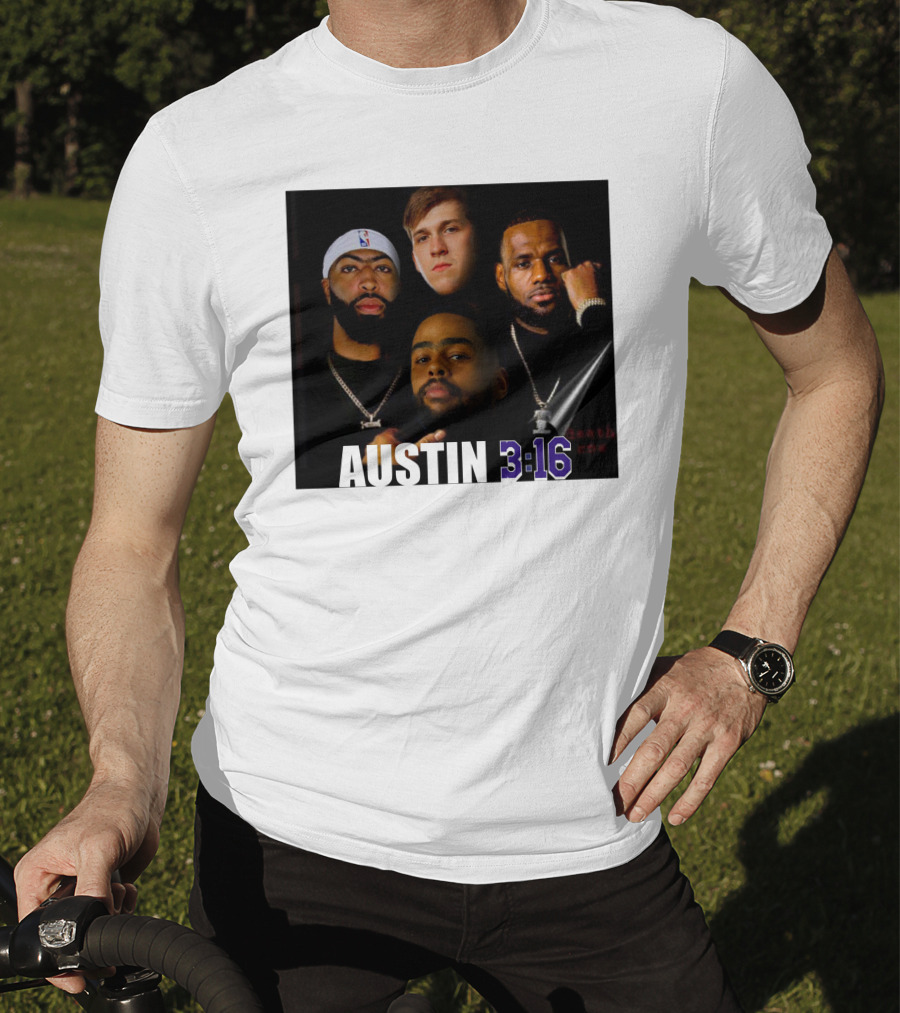 Lakers Basketball Austin 3 16 Players T-Shirt