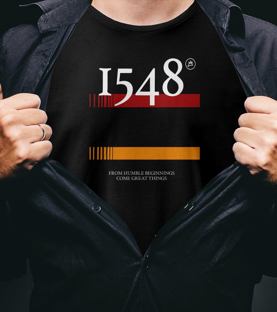 1548 Flag From Humble Beginnings Come Great Things T-Shirt