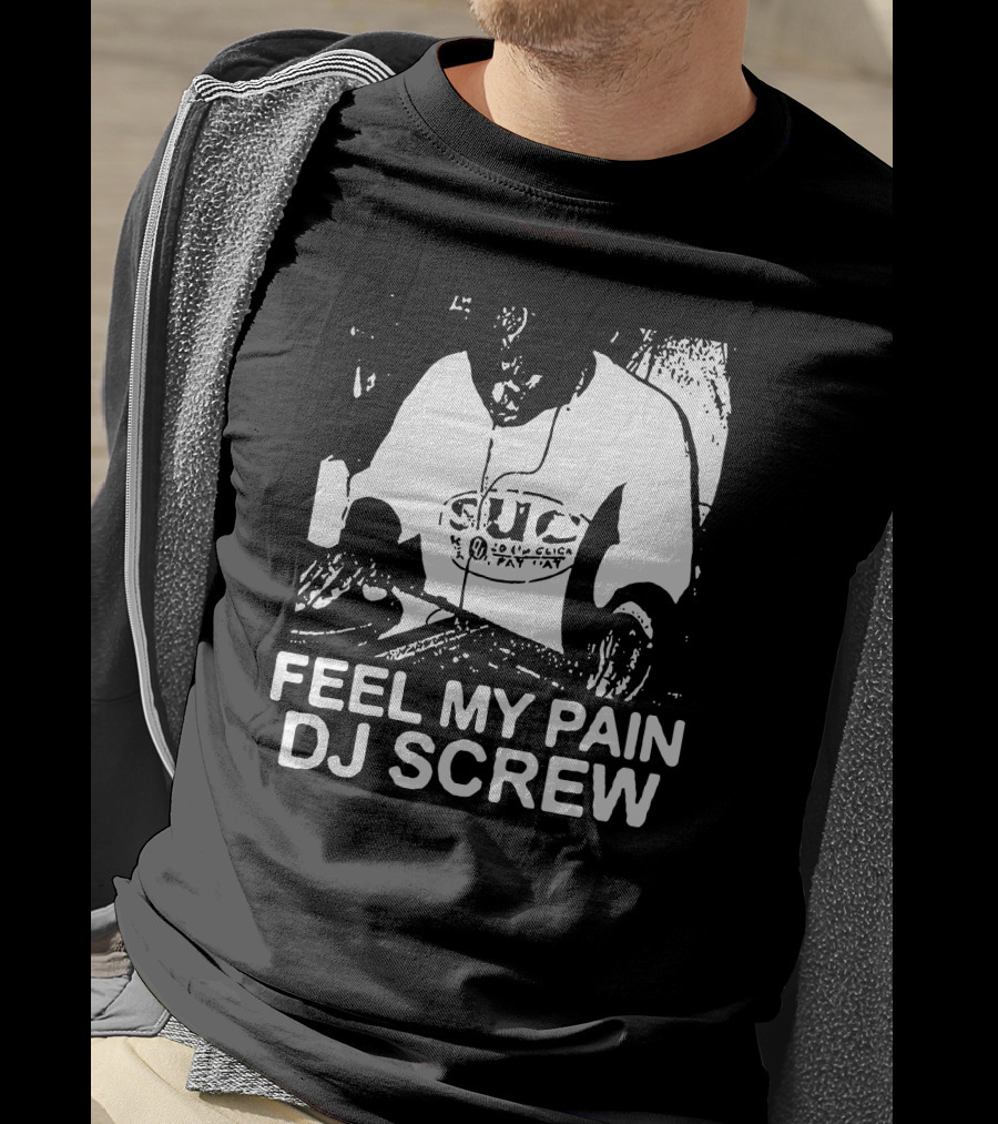 Feel My Pain DJ Screw S.U.C Tattoo T-Shirt