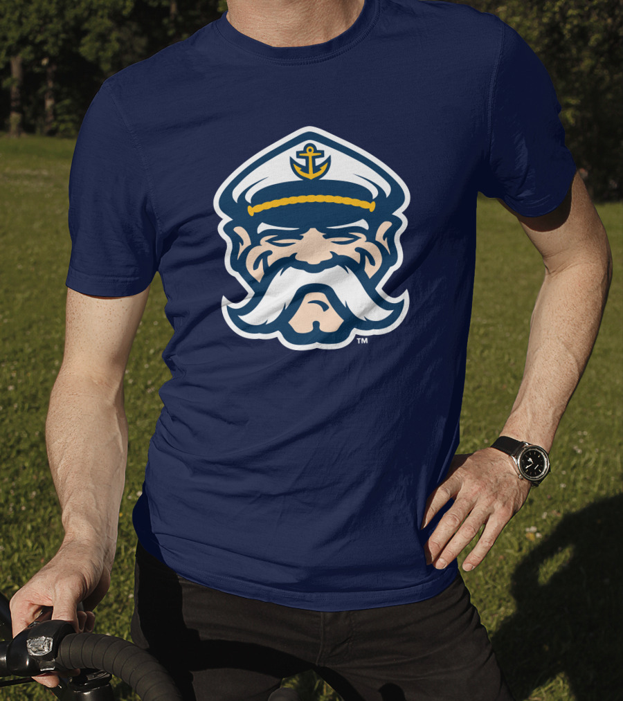Lake County Captains Nautical Logo Cap T-Shirt