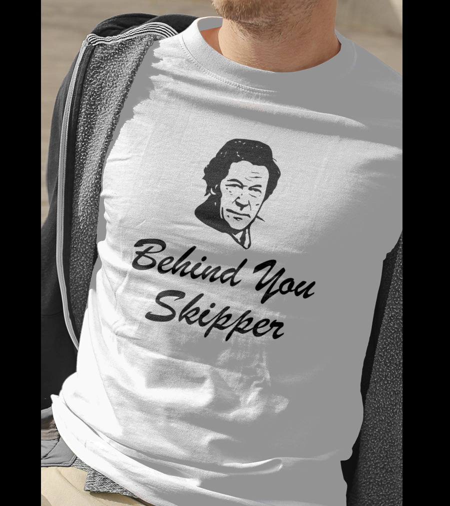 Imran Khan Behind You Skipper T-Shirt