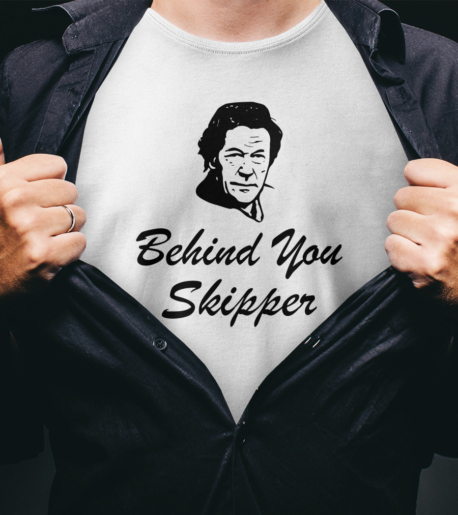 Imran Khan Behind You Skipper T-Shirt