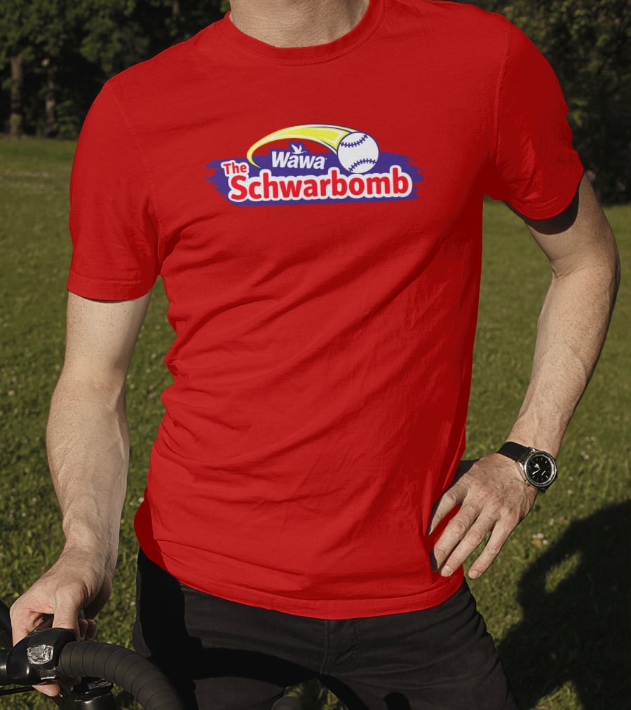 Wawa The Schwarbomb Baseball Iconic T-Shirt