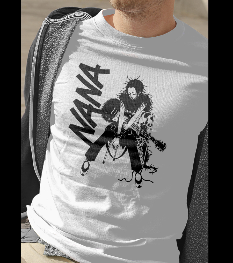 Nana Osaki With Electric Guitar T-Shirt