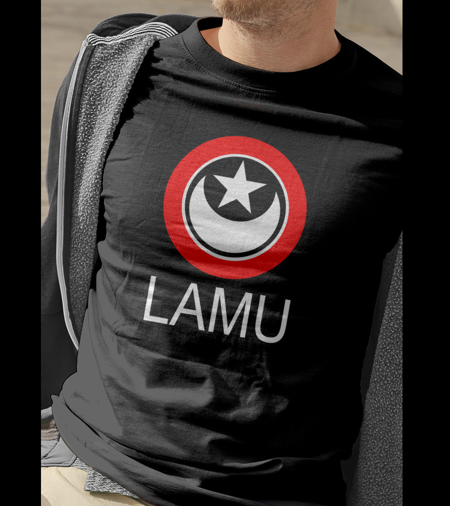 LAMU Star And Crescent Emblem T-Shirt