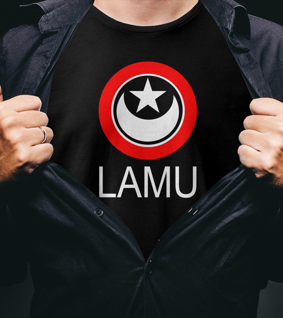 LAMU Star And Crescent Emblem T-Shirt