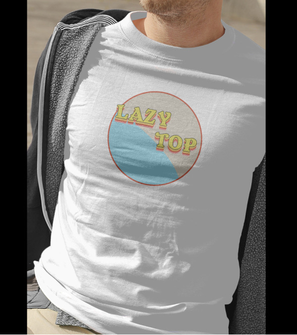 LAZY TOP Retro Circular T-Shirt