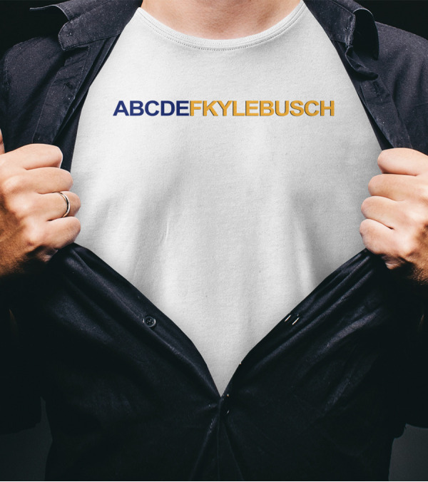 ABCDEF Kyle Busch T-Shirt