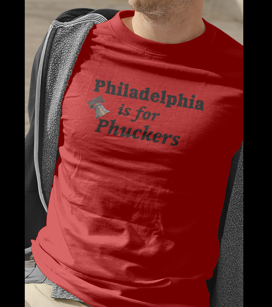 Philadelphia Is For Phuckers Liberty Bell Red T-Shirt