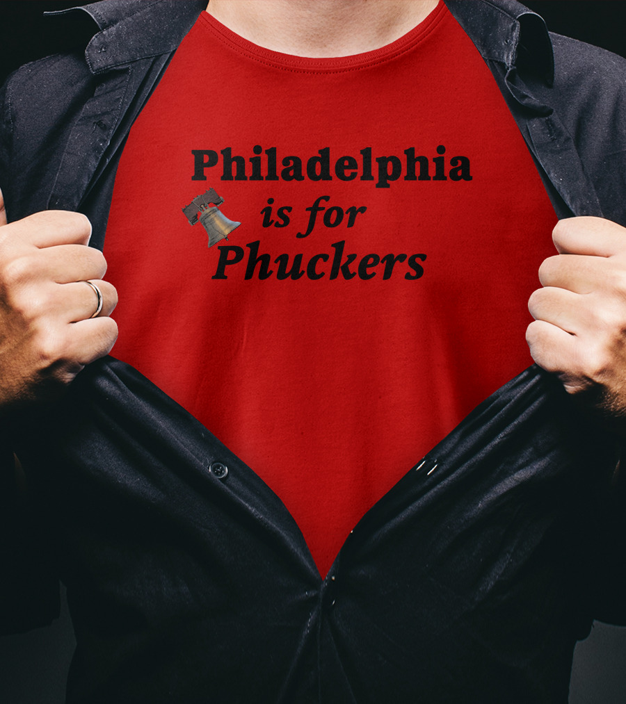 Philadelphia Is For Phuckers Liberty Bell Red T-Shirt