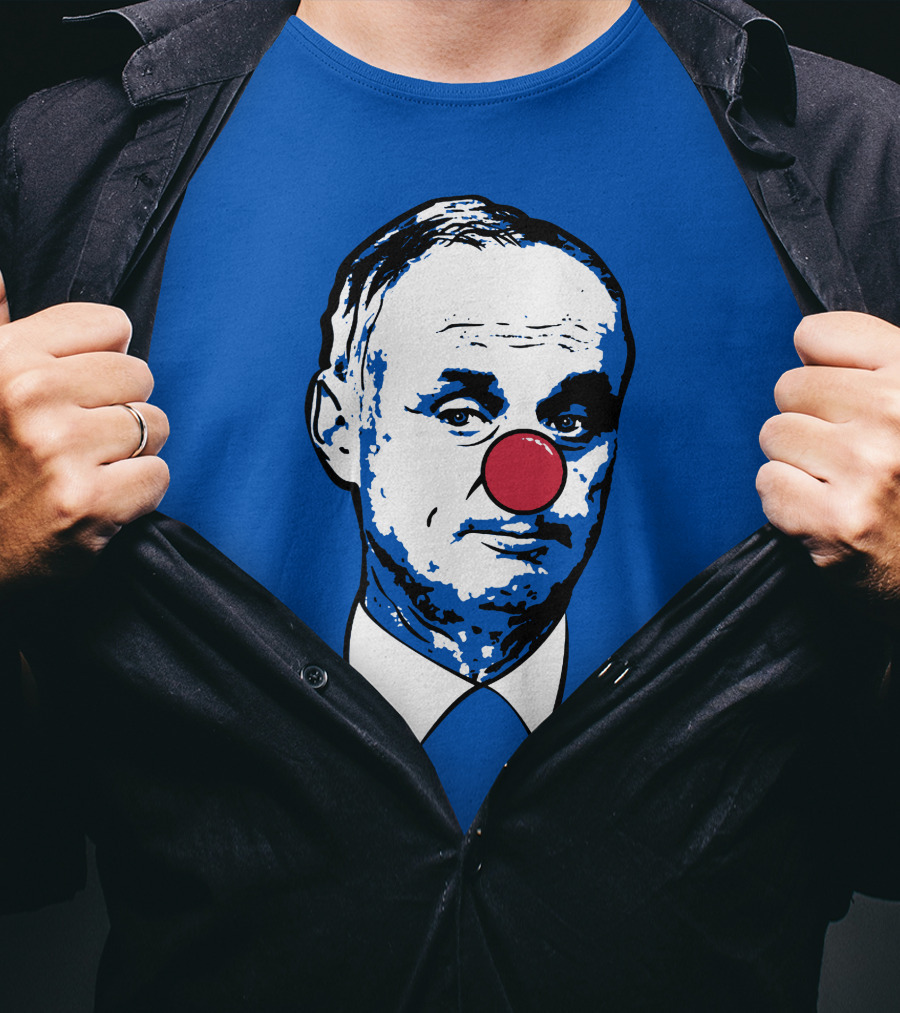 Rob Manfred Clown Nose T-Shirt