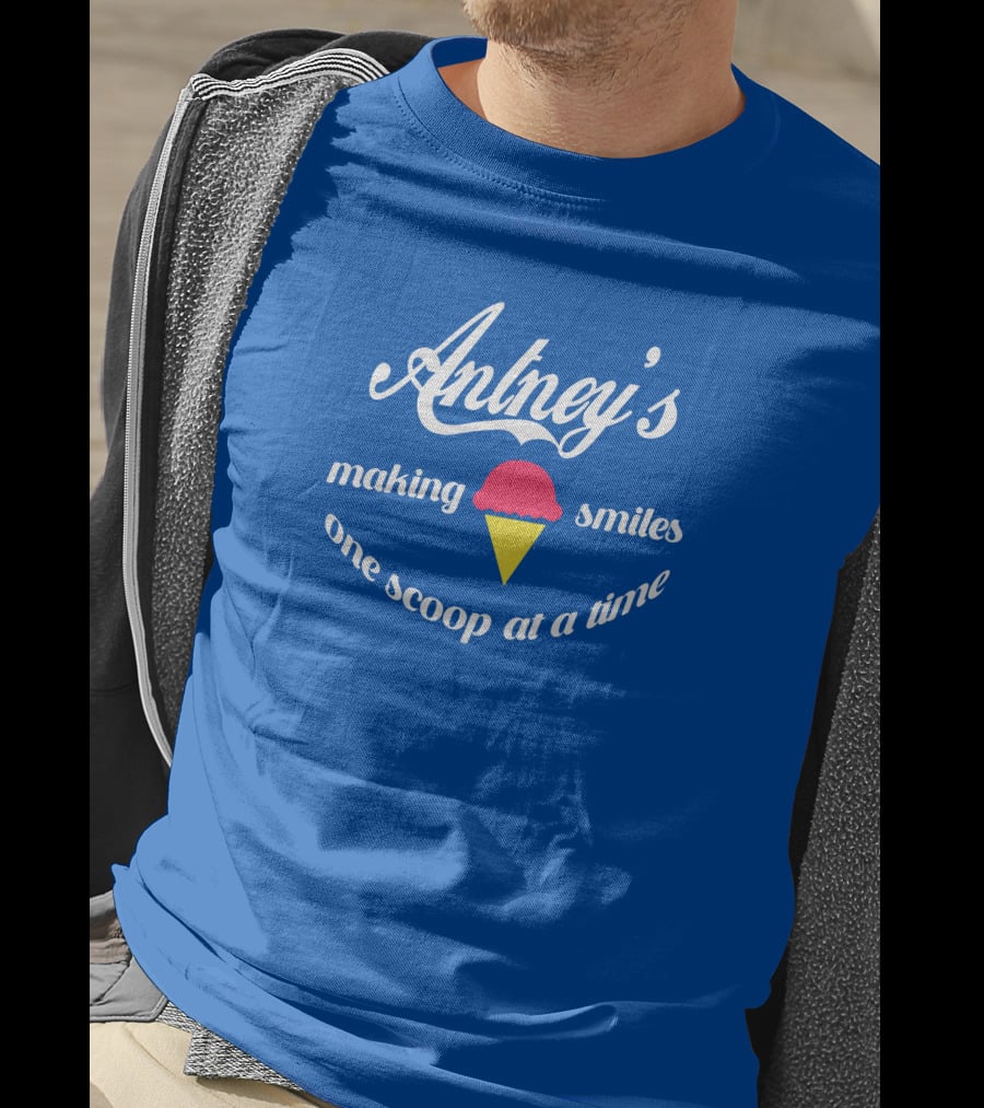 Antney's Ice Cream Making Smiles One Scoop At A Time T-Shirt