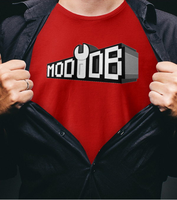 Mod DB Wrench Logo Game T-Shirt