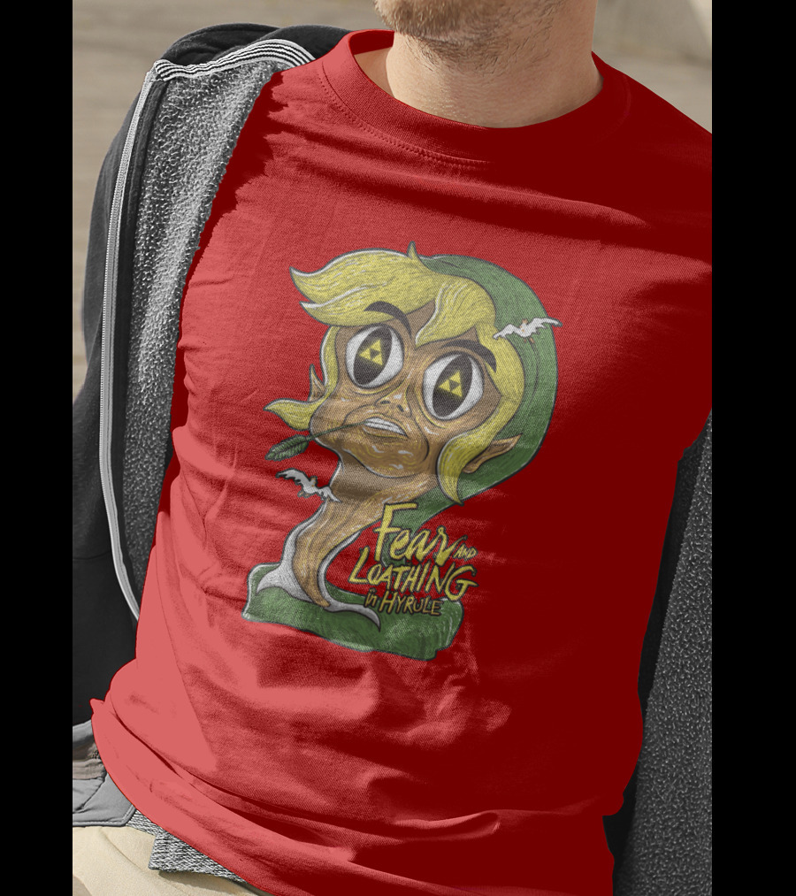 Fear And Loathing In Hyrule Psychedelic Adventure Tribute To Iconic Gaming Legend T-Shirt