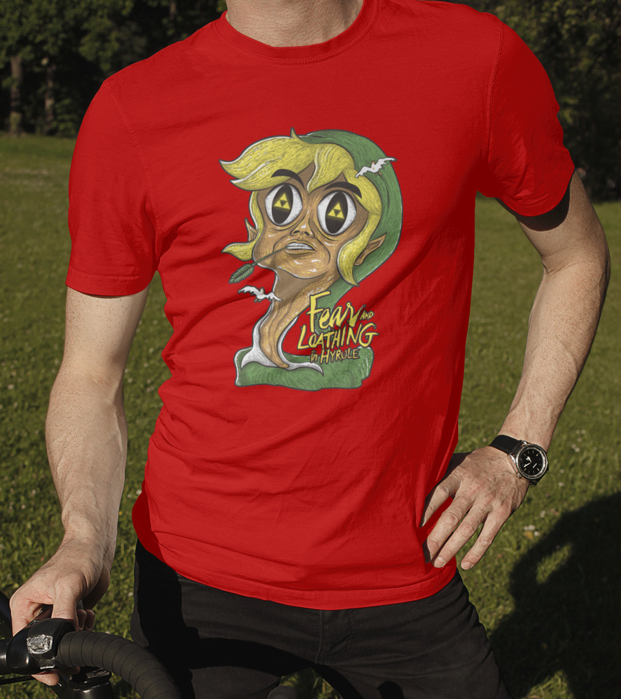 Fear And Loathing In Hyrule Psychedelic Adventure Tribute To Iconic Gaming Legend T-Shirt