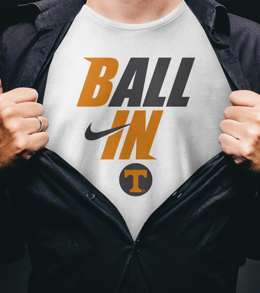 Ball In Tennessee Volunteers T-Shirt