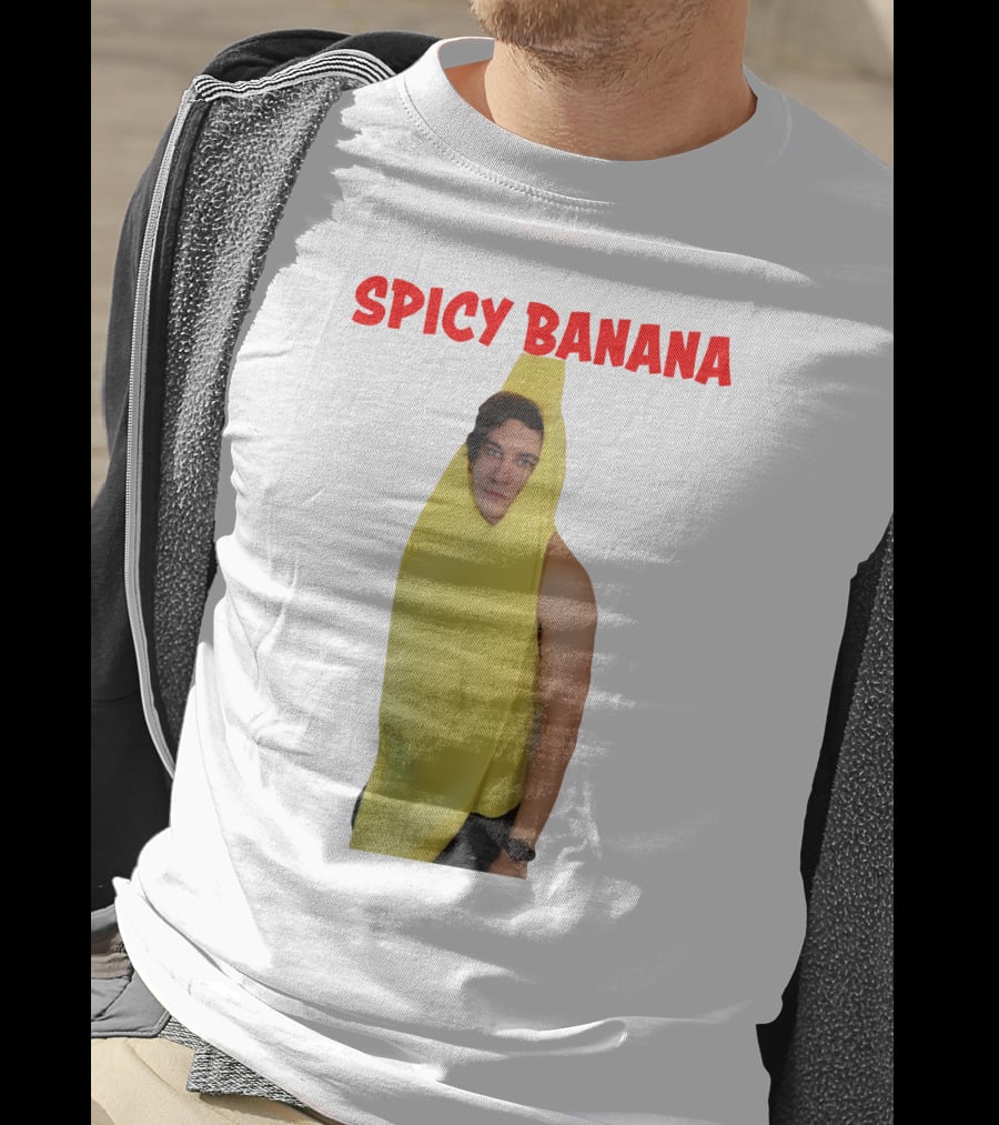 Spicy Banana Costume Humor With Thrasher Dan Vibes T-Shirt