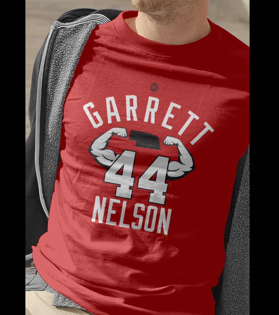 Garrett Nelson 44 Nebraska Strong T-Shirt