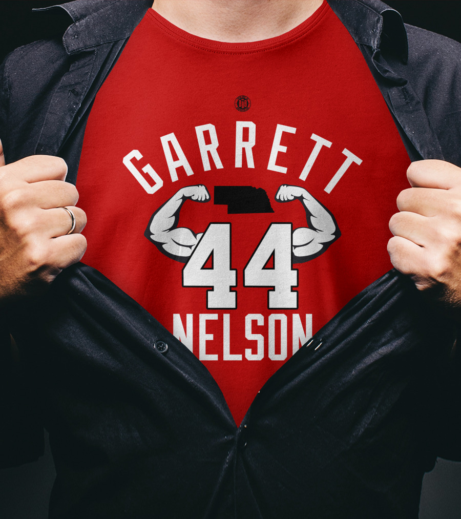 Garrett Nelson 44 Nebraska Strong T-Shirt