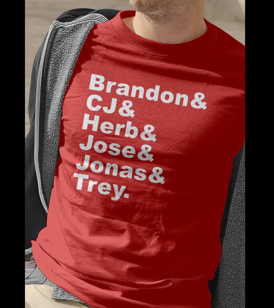 Brandon CJ Herb Jose Jonas Trey New Orleans Pelicans Fan T-Shirt