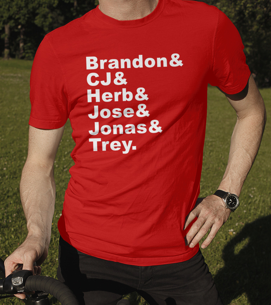 Brandon CJ Herb Jose Jonas Trey New Orleans Pelicans Fan T-Shirt