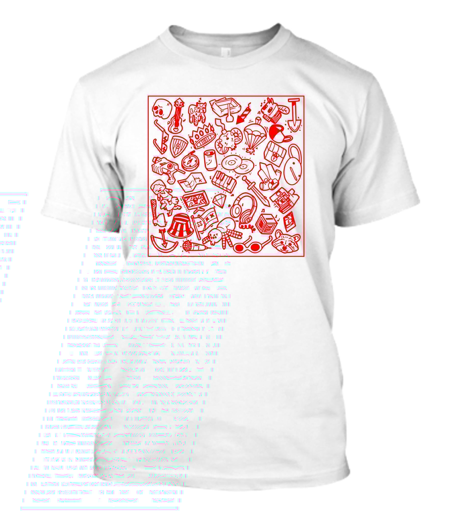 Tommyinnit Iconic Symbols Stylistic Merch T-Shirt