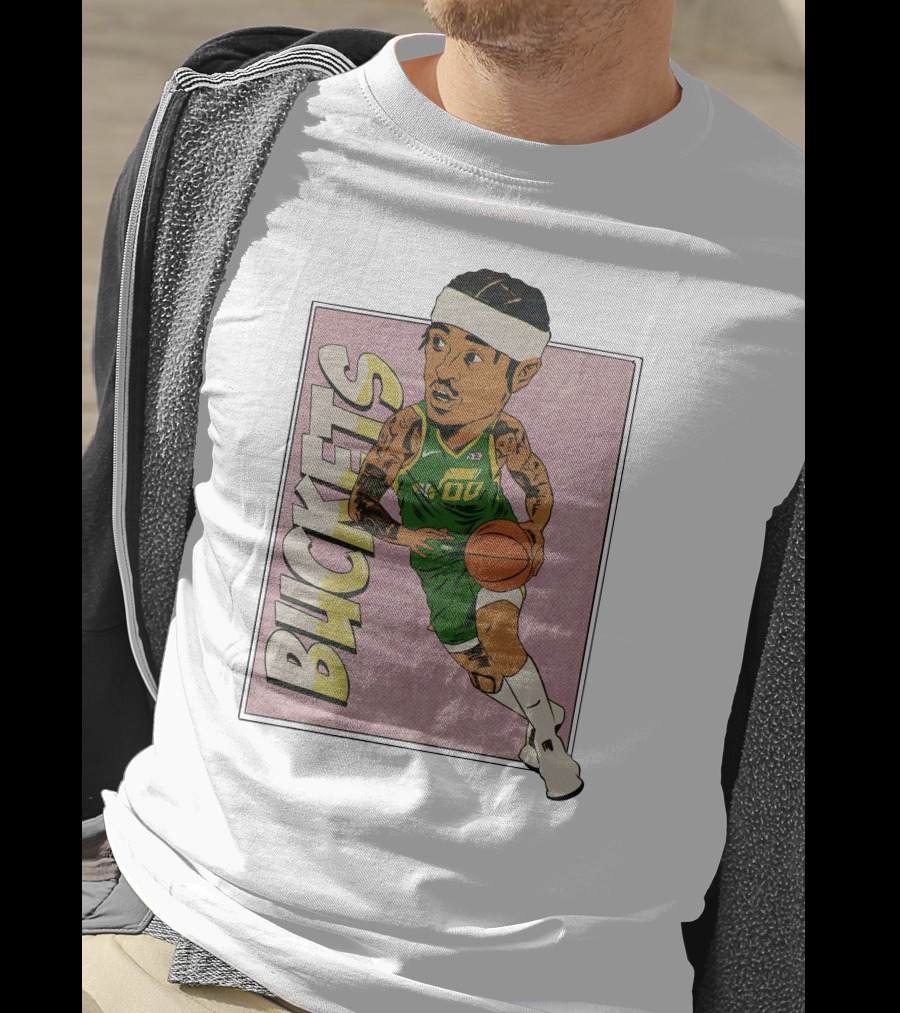 Jordan Clarkson Utah Jazz Buckets Basketball T-Shirt