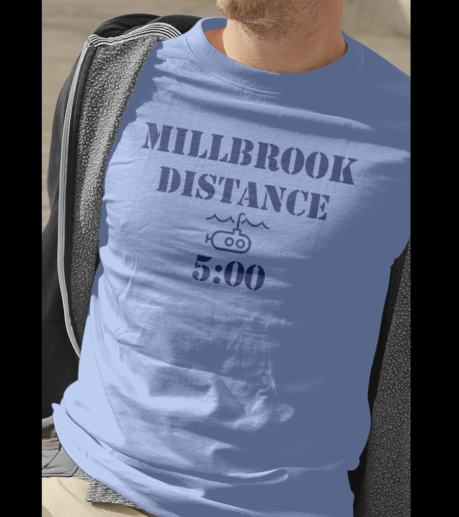 MILLBROOK DISTANCE 5:00 Submarine T-Shirt