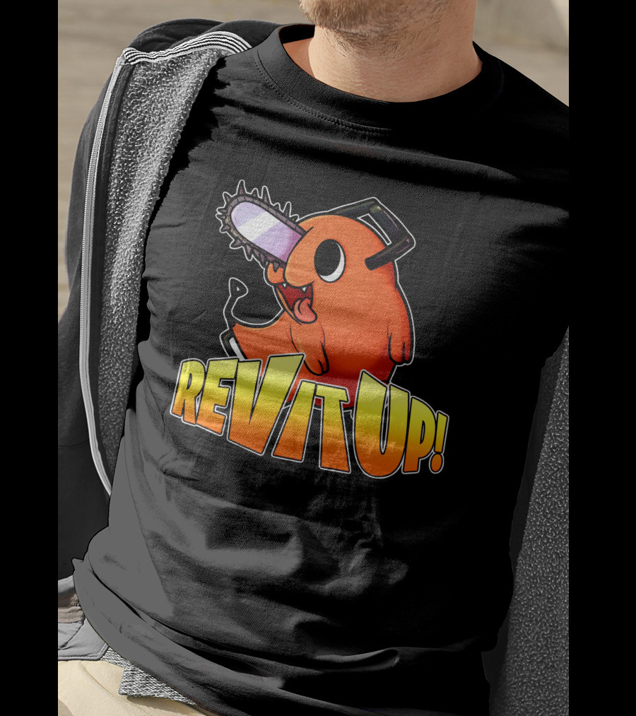 Rev It Up Chainsaw Creature T-Shirt