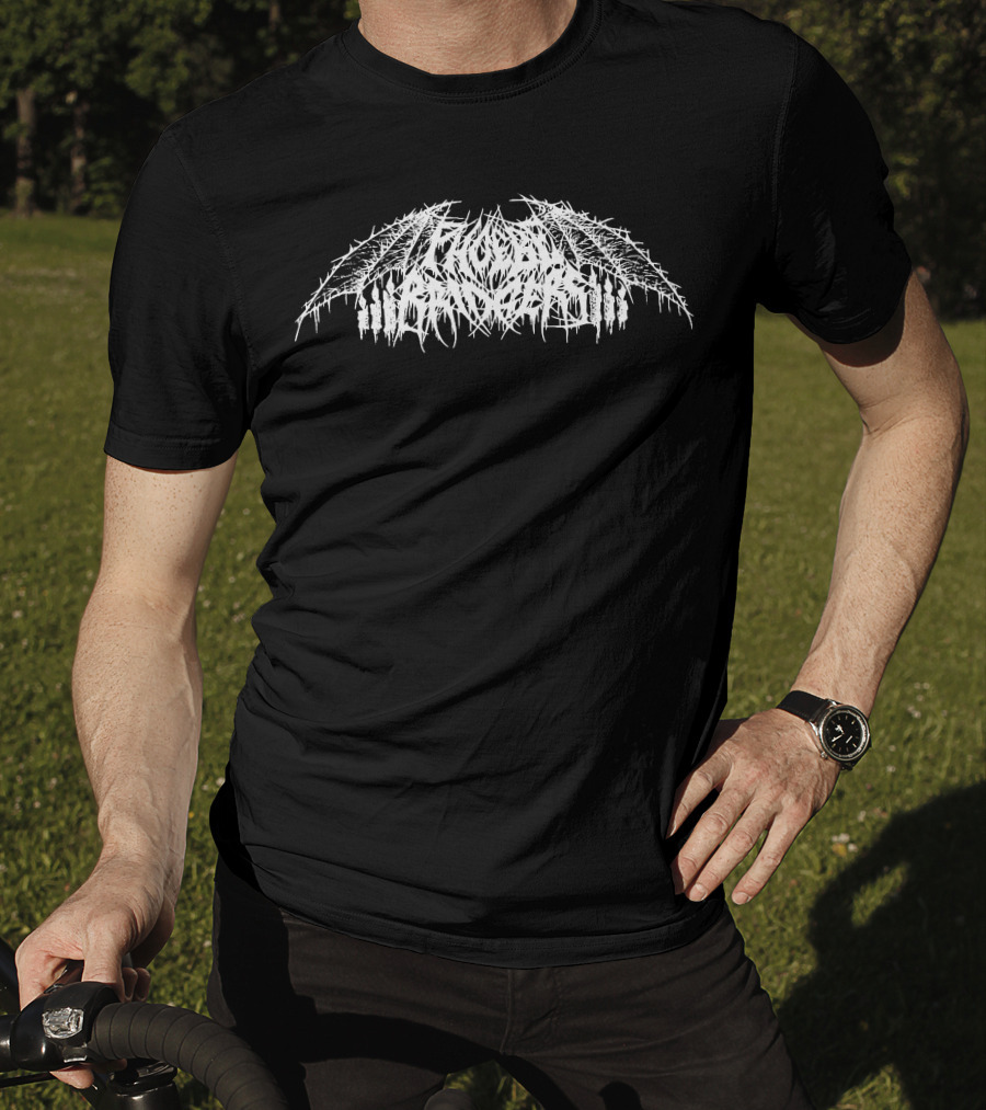 Phoebe Bridgers Metal Logo Black Metal T-Shirt