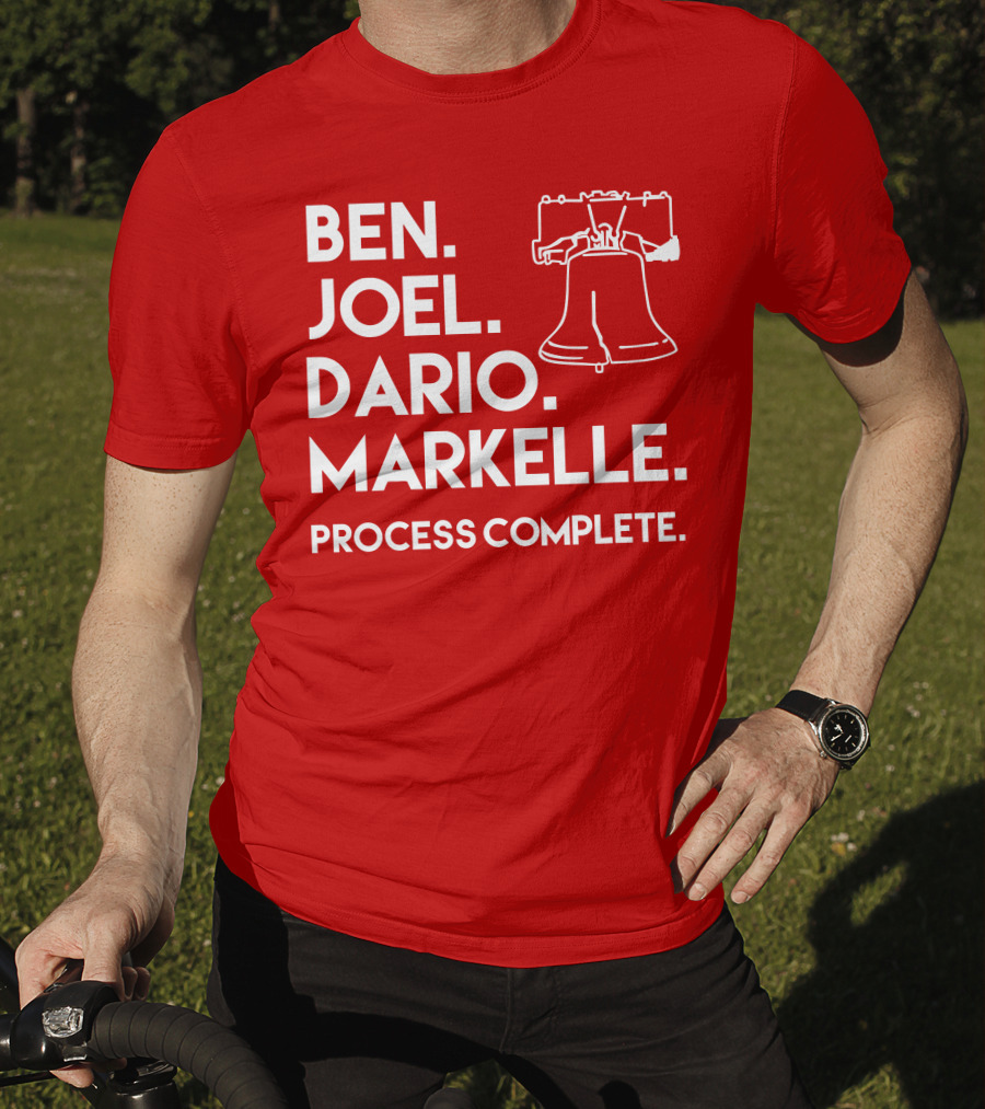 Ben Joel Dario Markelle Process Complete With Liberty Bell T-Shirt