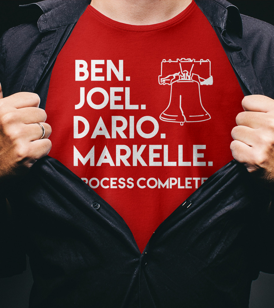 Ben Joel Dario Markelle Process Complete With Liberty Bell T-Shirt