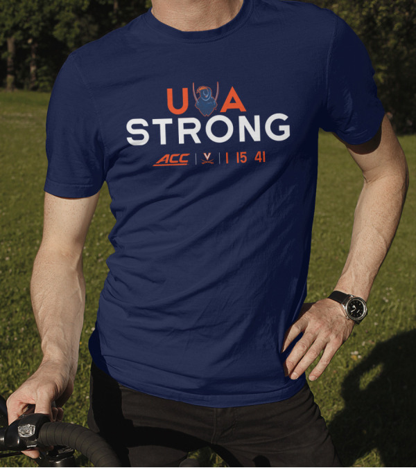 UVA Strong ACC Cavaliers 1 15 41 T-Shirt