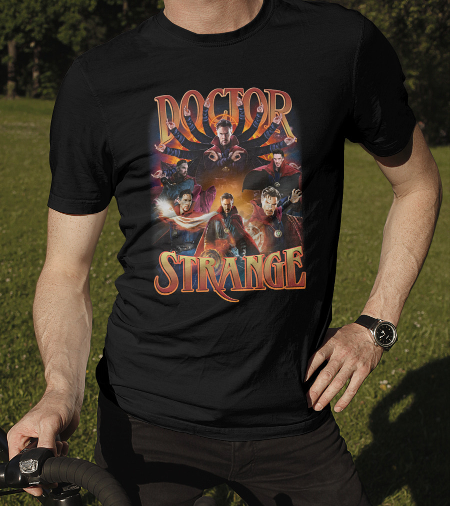Doctor Strange Multiverse Collage T-Shirt