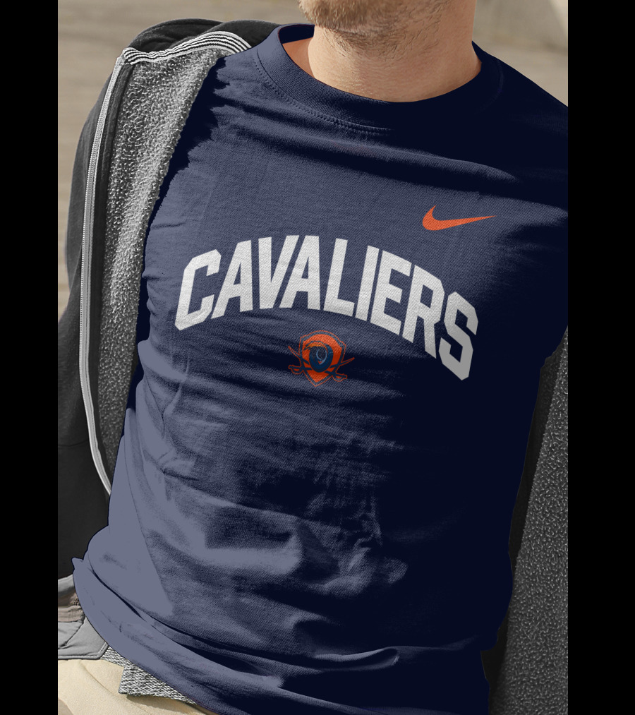 Cavaliers UVA Logo Robert Saleh T-Shirt