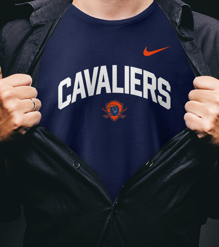 Cavaliers UVA Logo Robert Saleh T-Shirt
