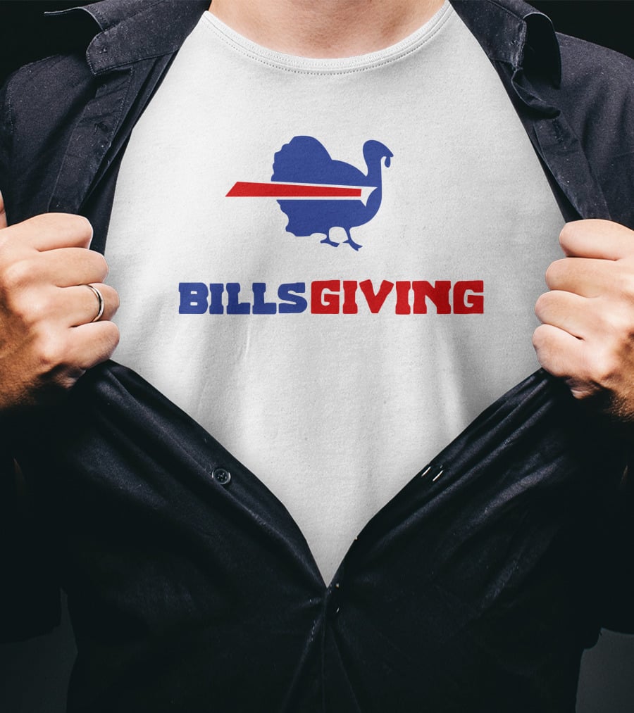 Billsgiving Buffalo Football Turkey T-Shirt