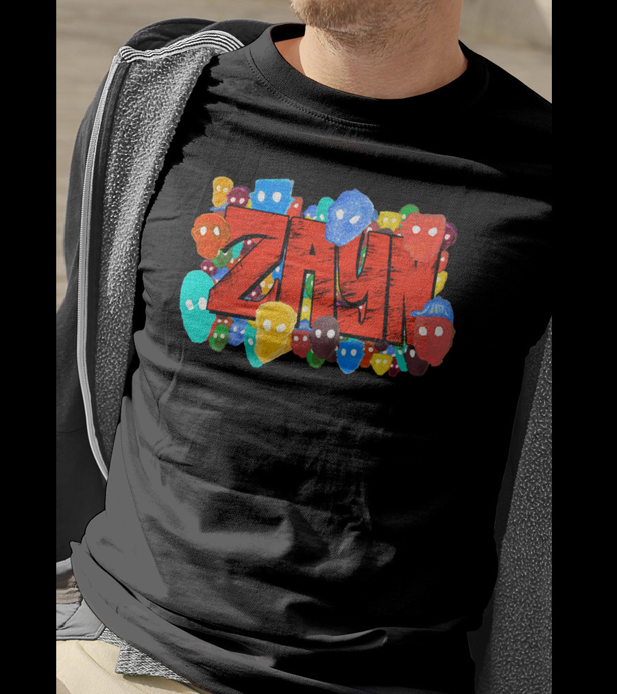 Zayn Colorful Faces Graphic Zayn Malik Store T-Shirt
