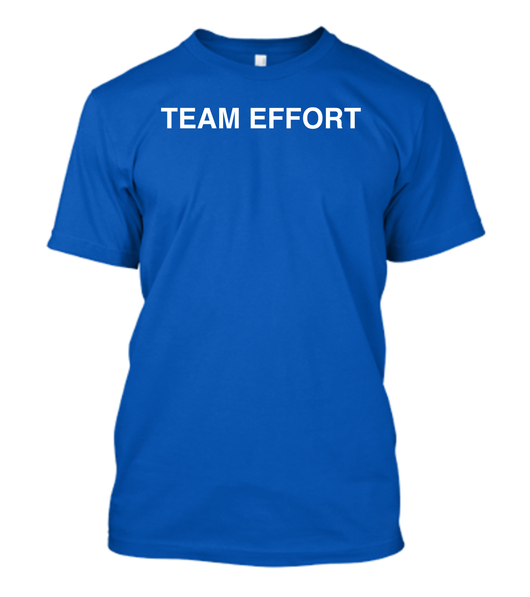 Brockhampton Team Effort Blue Text Collaboration T-Shirt