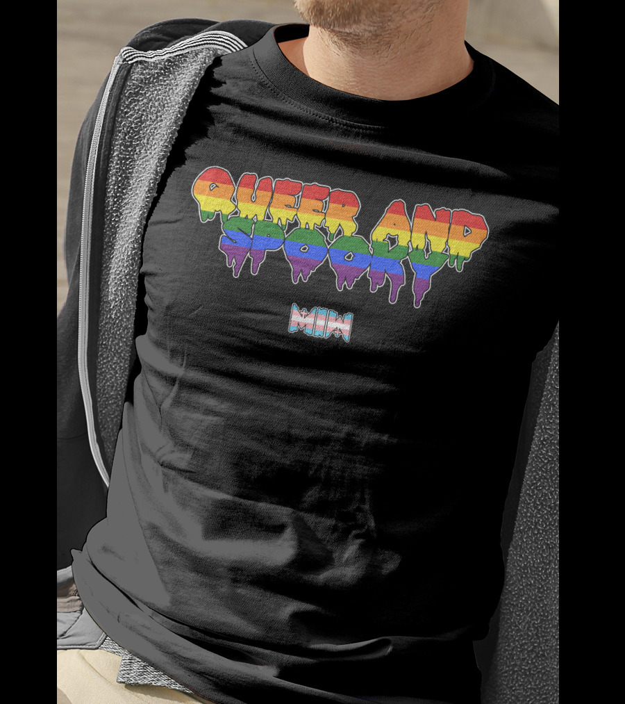 Queer And Spooky Rainbow MIN T-Shirt
